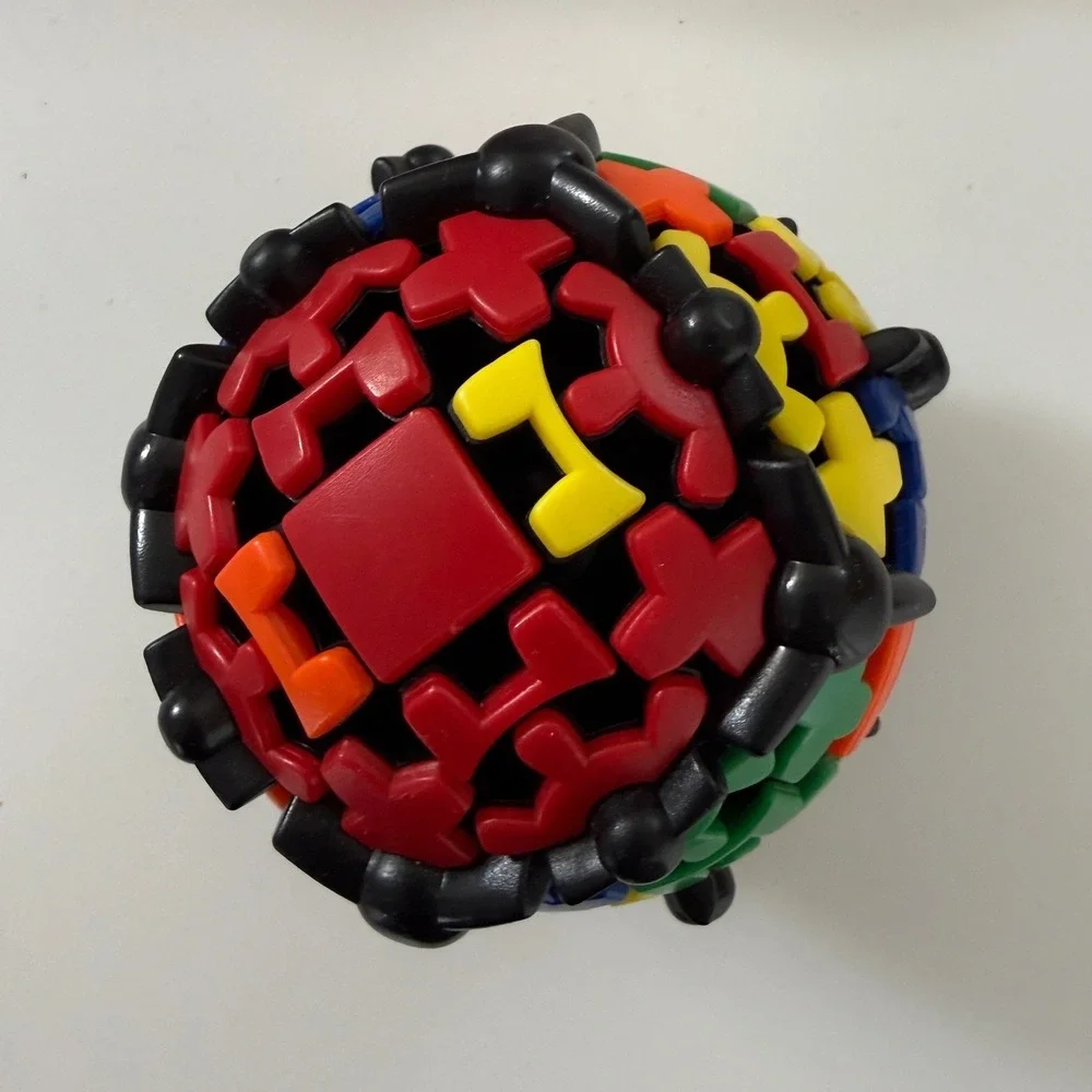 Gear Ball Puzzle Meffert's Oskar van Deventer Brain Teaser w/ Box‎